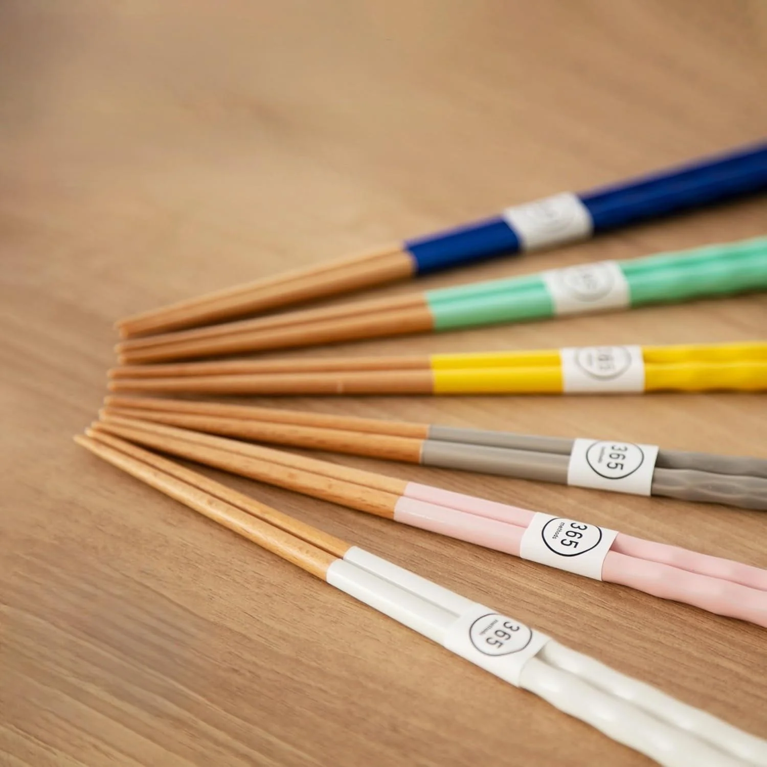 365methods Dishwasher Safe Antibacterial Carved Chopsticks 23cm - Image 15