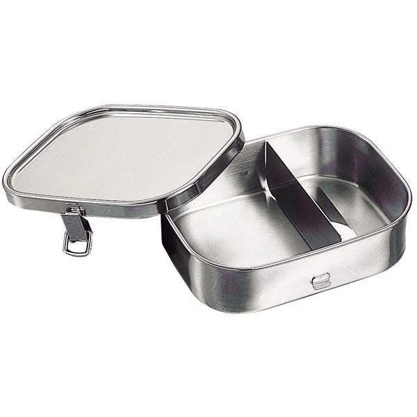 Kobo Aizawa Large Square Lunch Box Stainless Steel Bento Box 1000ml - Image 3