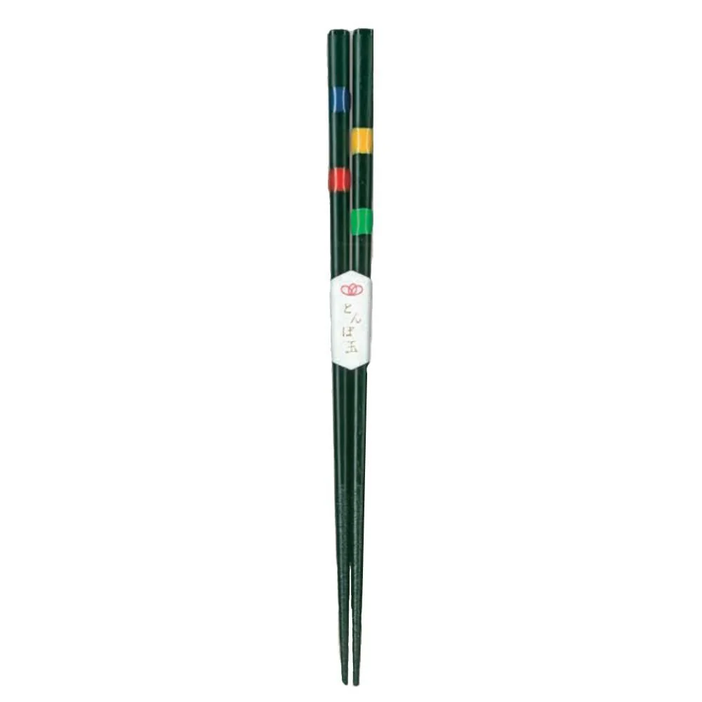 Aoba Dishwasher Safe Chopsticks Colorful Four Seasons Green 23cm