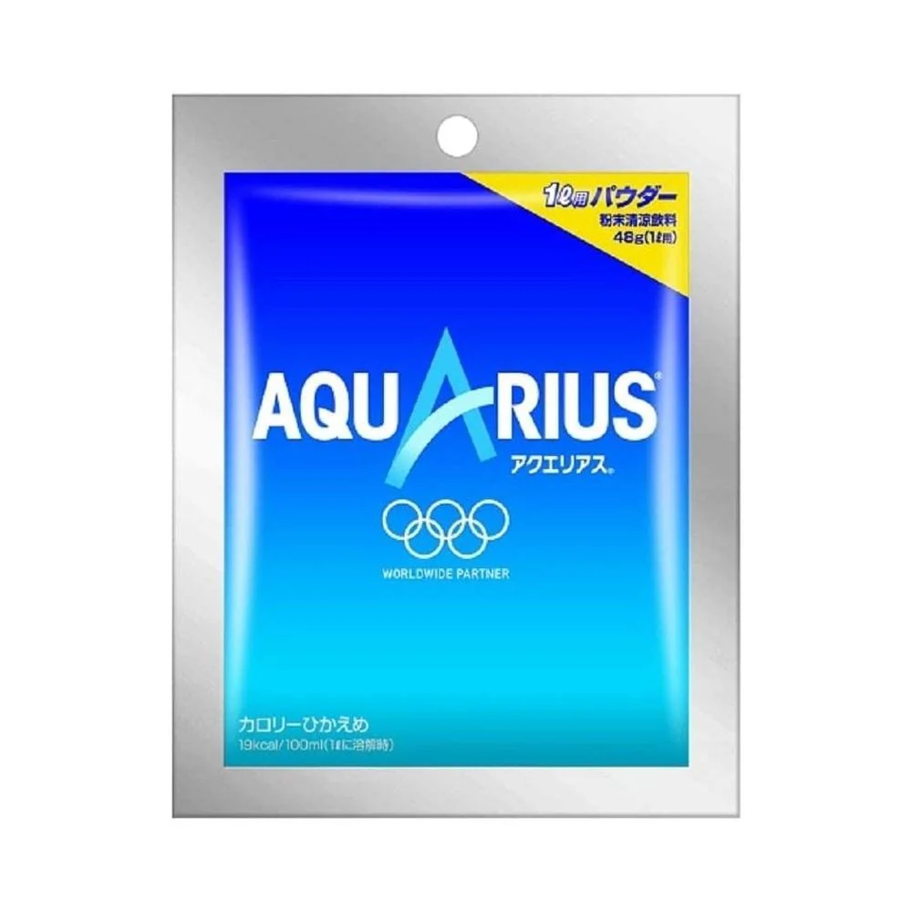 Aquarius Sports Drink Powder Ion Supply Hydration Mix 48g (5 Bags) - Image 5