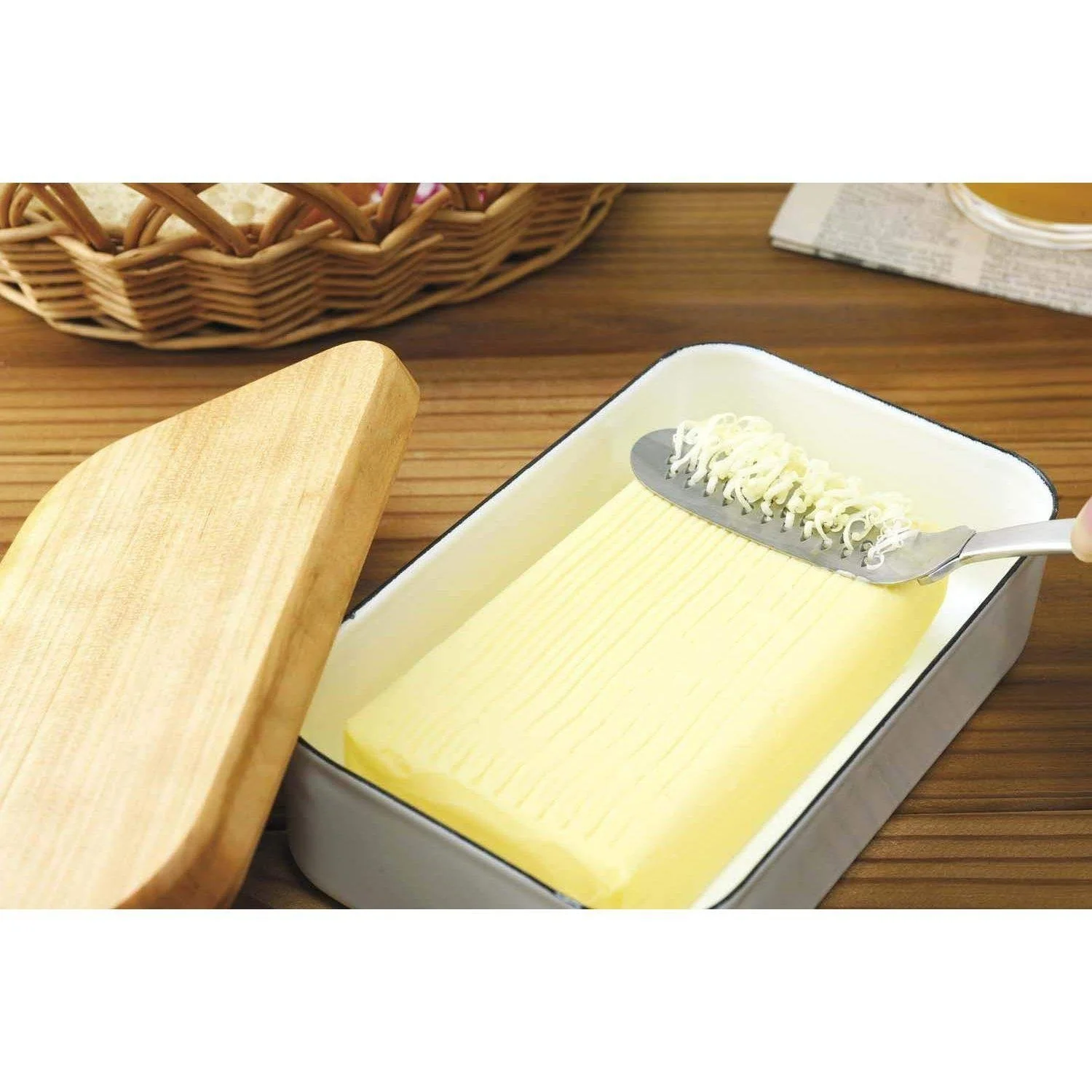 Arnest Stainless Steel Butter Knife and Grater A-76513 - Image 4