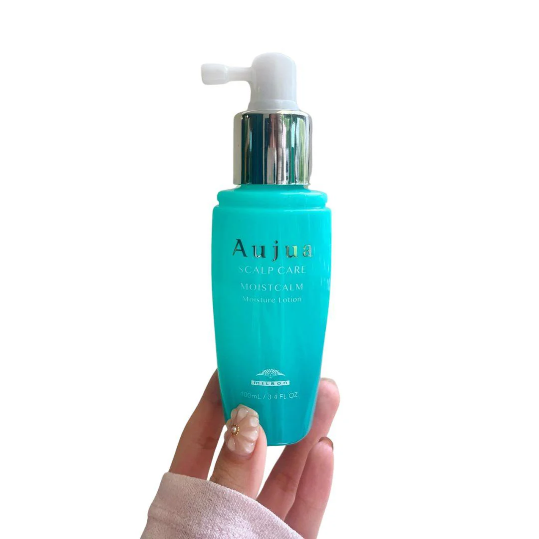 Aujua  Moist Calm Moisture Hair Lotion For Dry & Itchy Scalp 100ml - Image 3