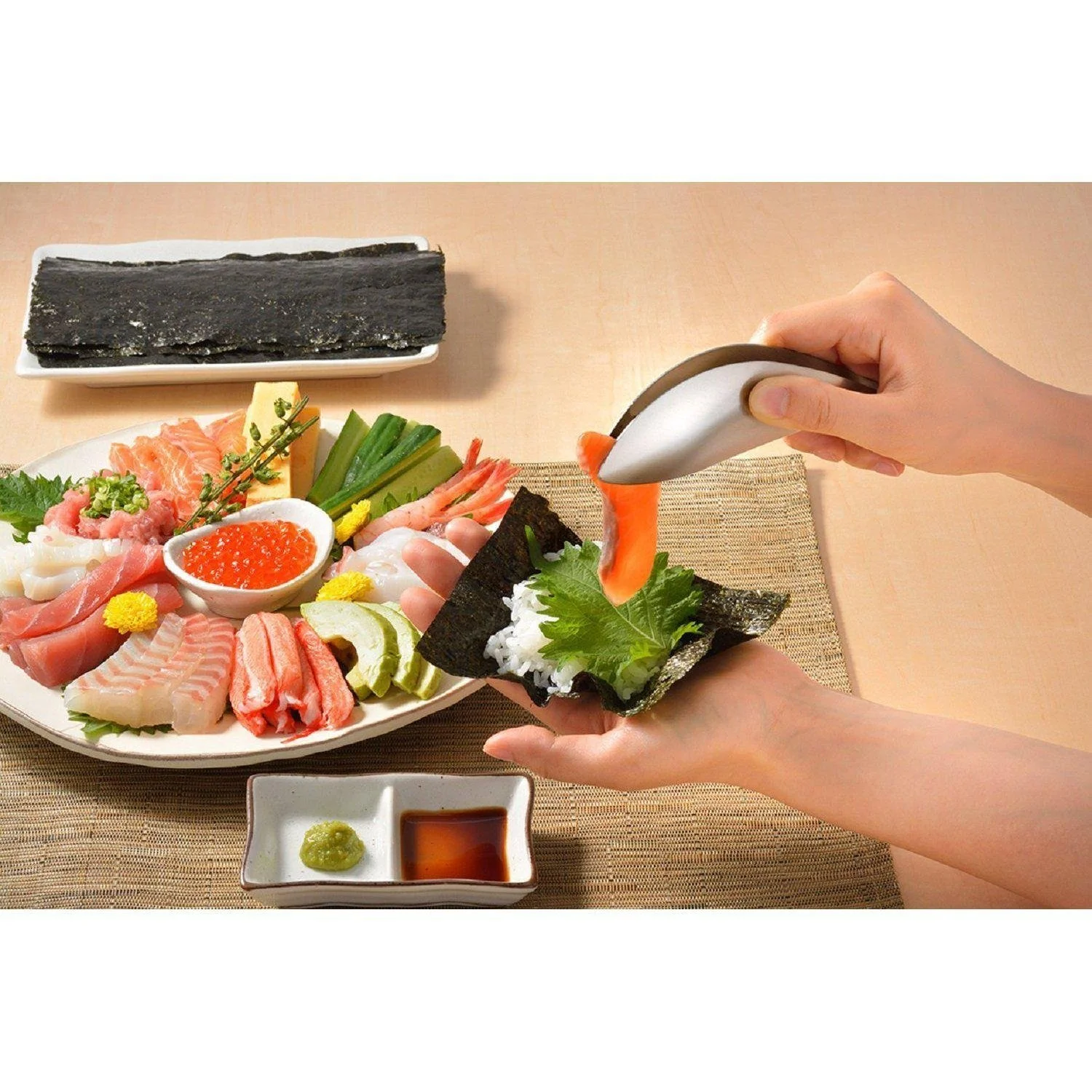 Leye Yubisaki Stainless Steel Fingertip Tongs LS1505 - Image 8