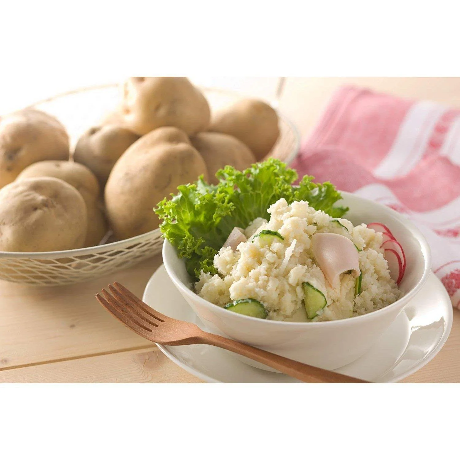 Calbee Hokkaido Instant Mashed Potatoes Quick and Easy Food Prep 150g - Image 3