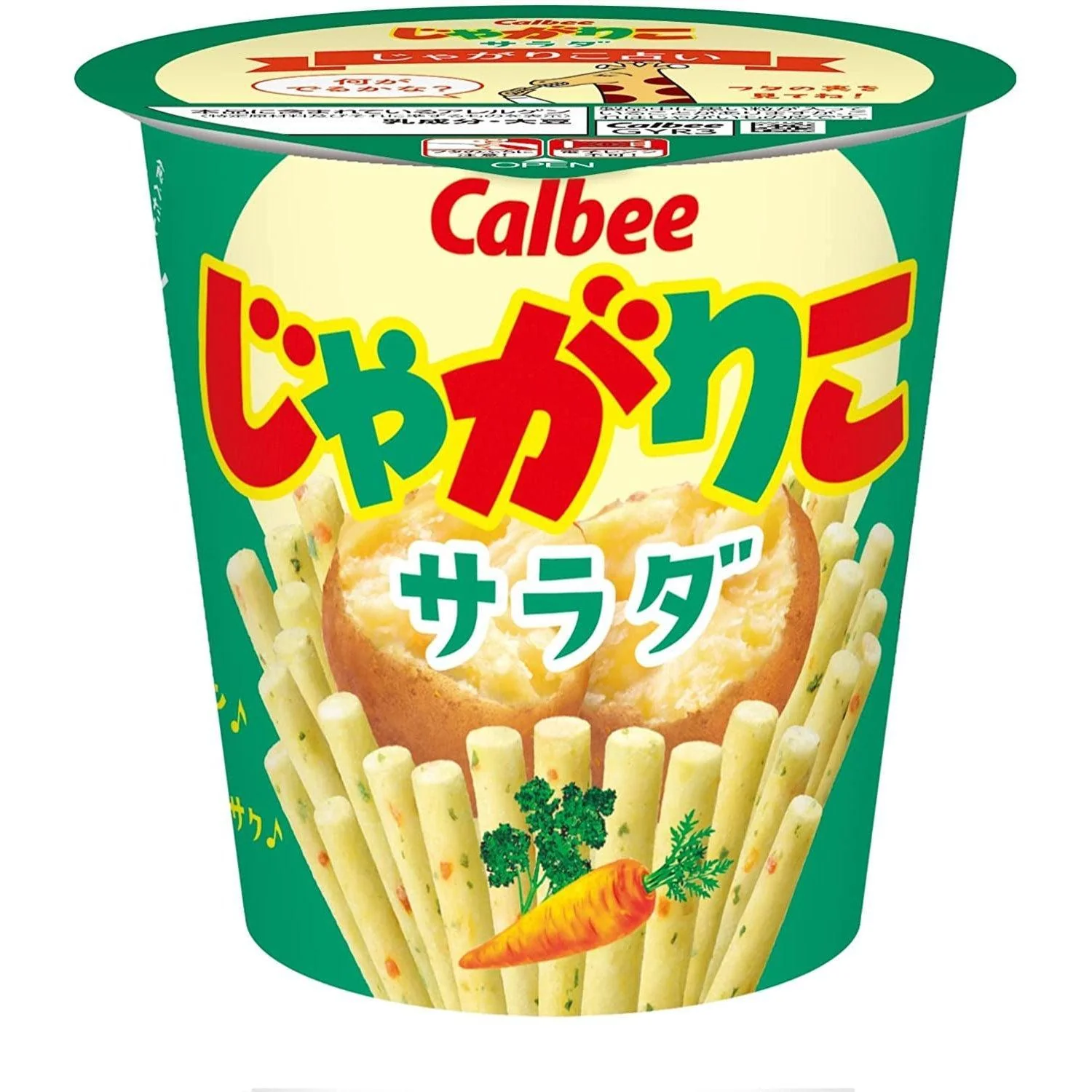 Calbee Jagarico Salad Potato Sticks (Pack of 6 Cups) - Image 6