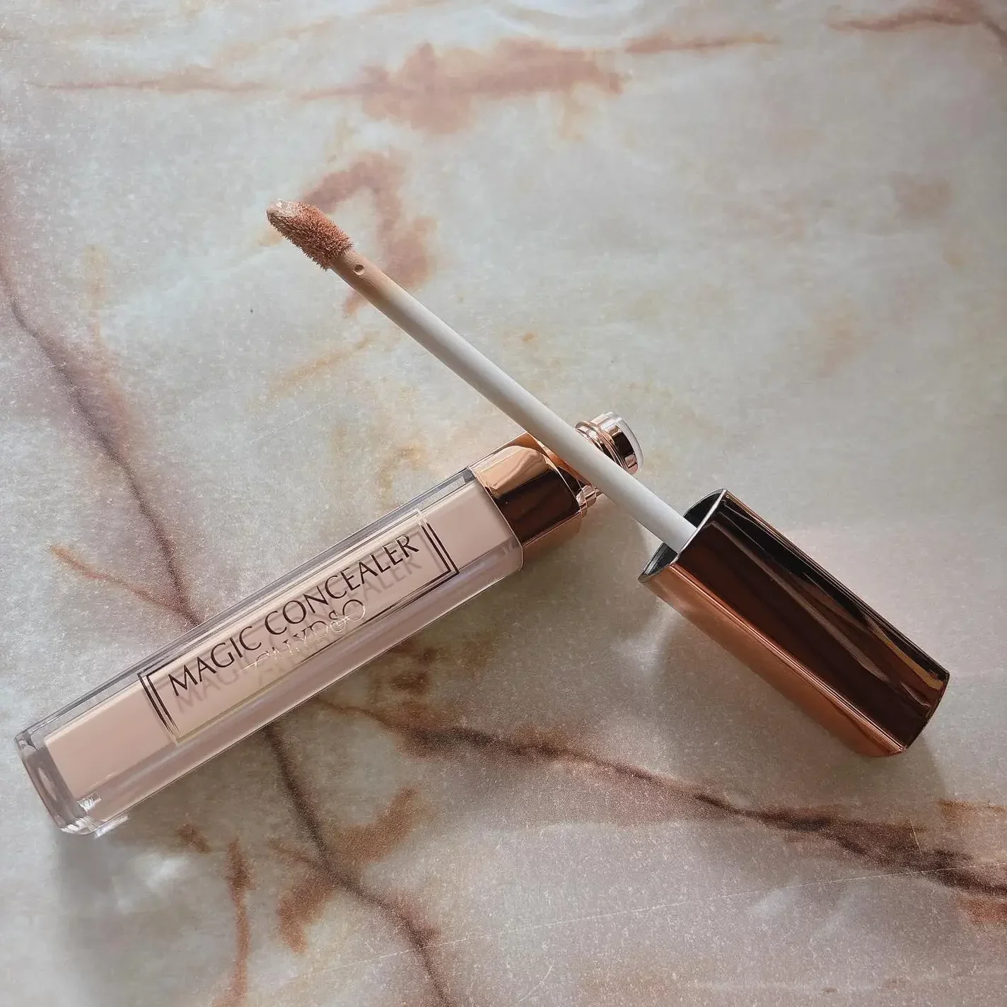 Calypso Magic Concealer Full Coverage Concealer Salmon Beige SPF 28 - Image 6