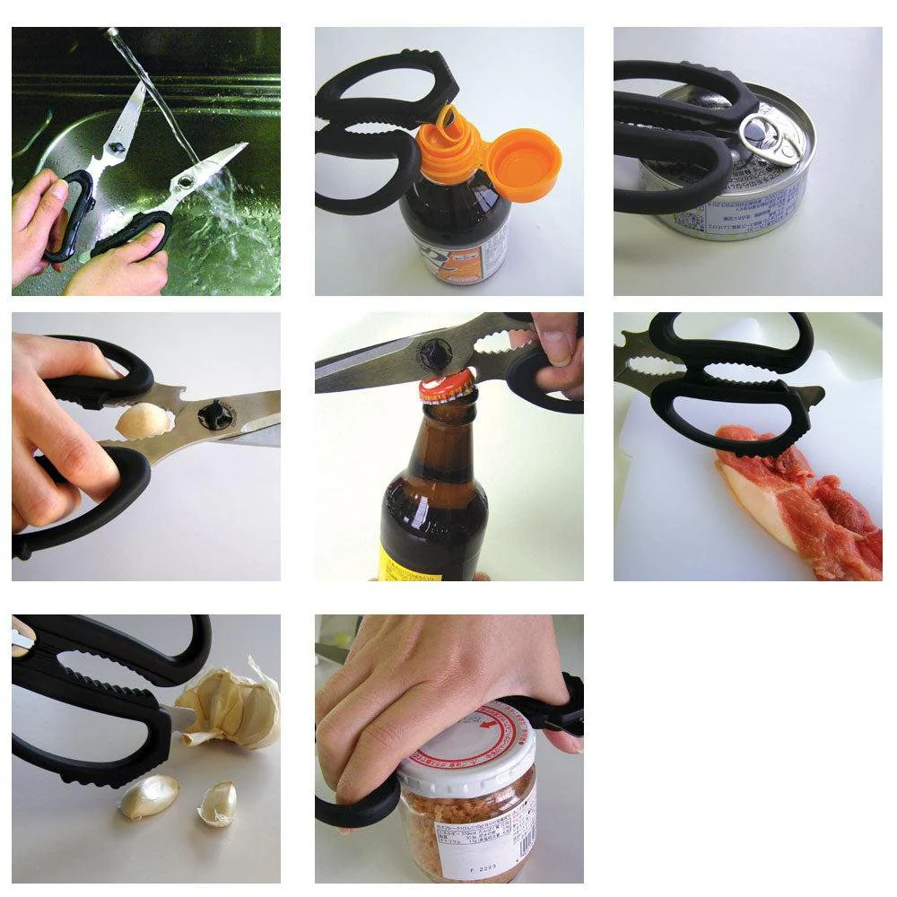 Canary Heavy-Duty Multi-Purpose Kitchen Scissors EL-210 - Image 3