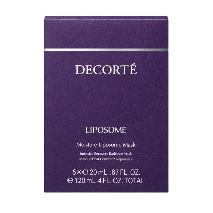 Decorté Moisture Liposome Intensive Recovery Mask 6 Sheets - Image 4