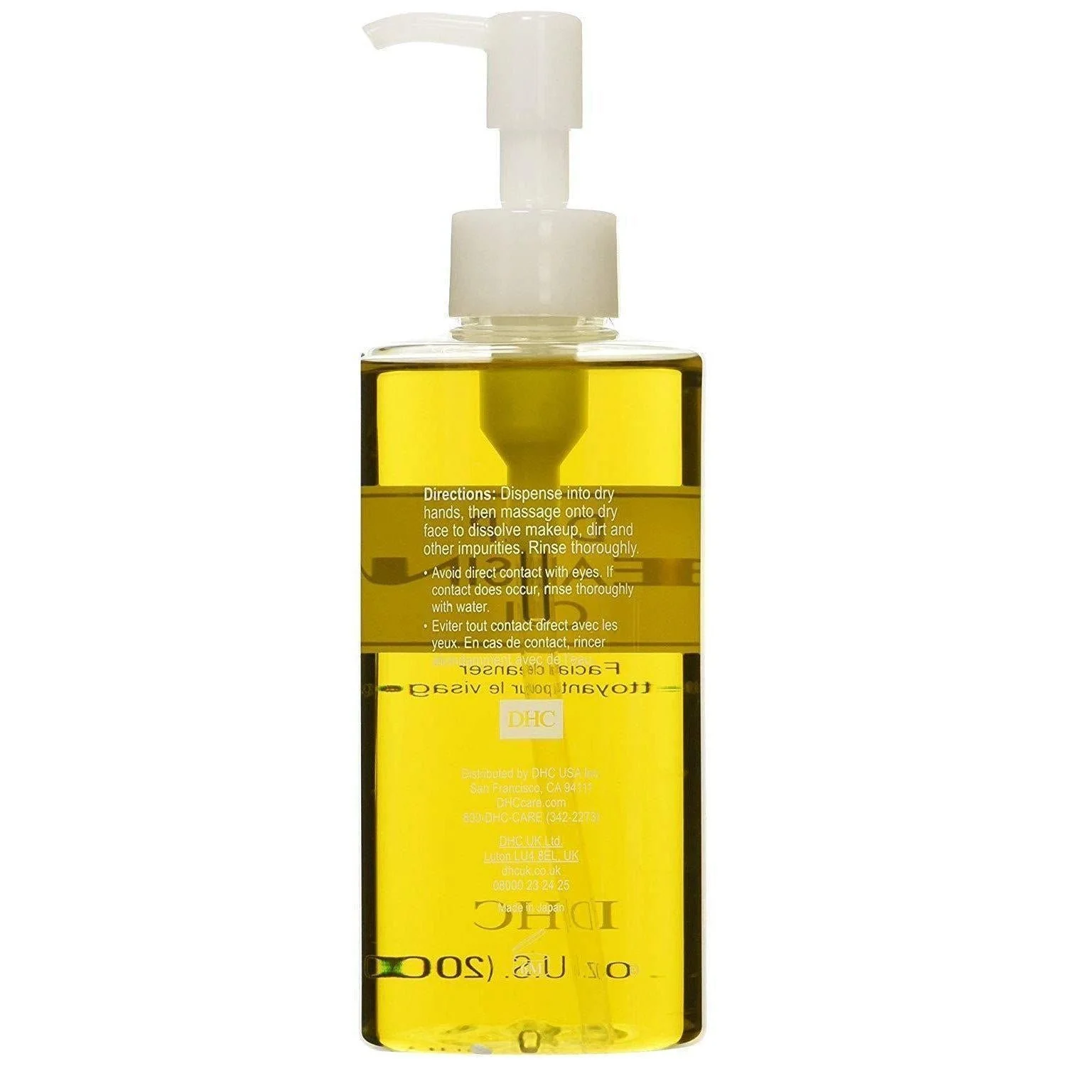 DHC Deep Cleansing Oil Waterproof Makeup Remover 200ml - Image 4