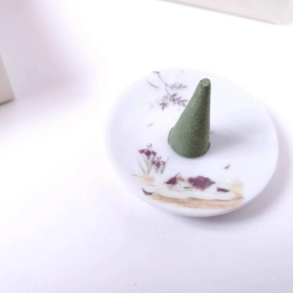 Early Summer Scent Incense Cones Set With Burner (10 Cones) - Image 3