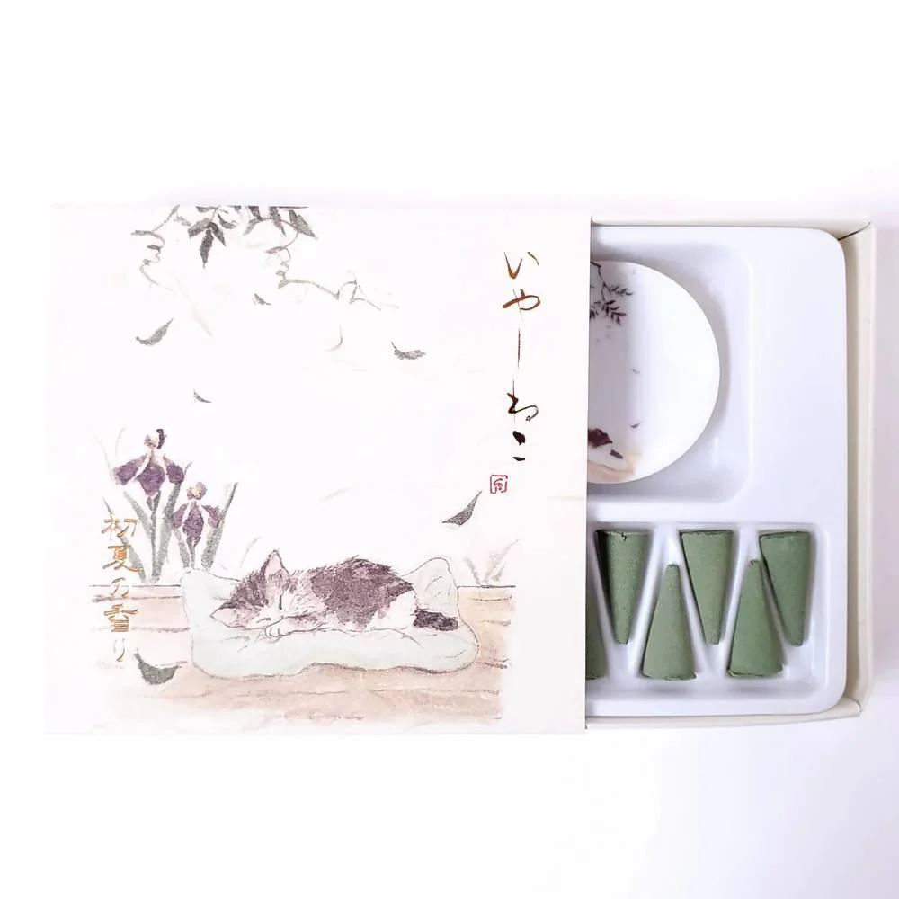 Early Summer Scent Incense Cones Set With Burner (10 Cones) - Image 5