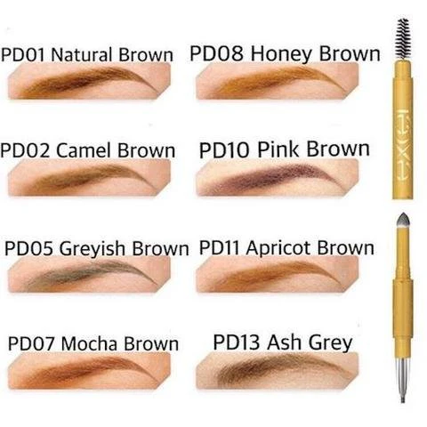 Excel Powder & Pencil Eyebrow EX 3-in-1 Shape Fill Blend Brow Maker - Image 3