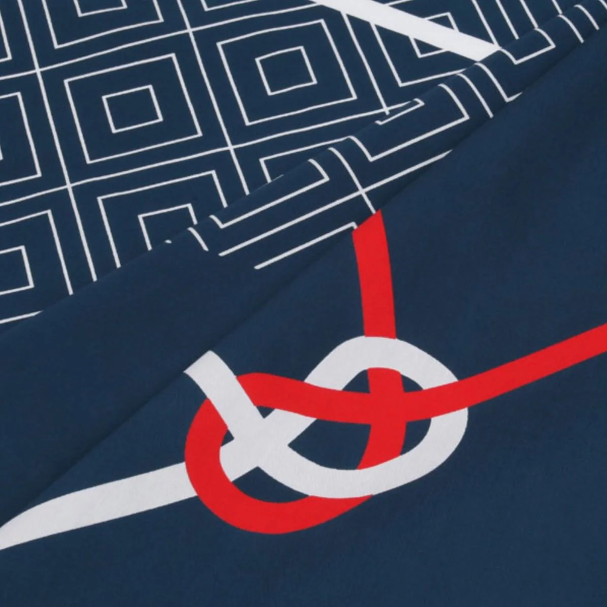 Furoshiki Traditional Celebration Knot Cotton Wrapping Cloth 90cm - Image 3