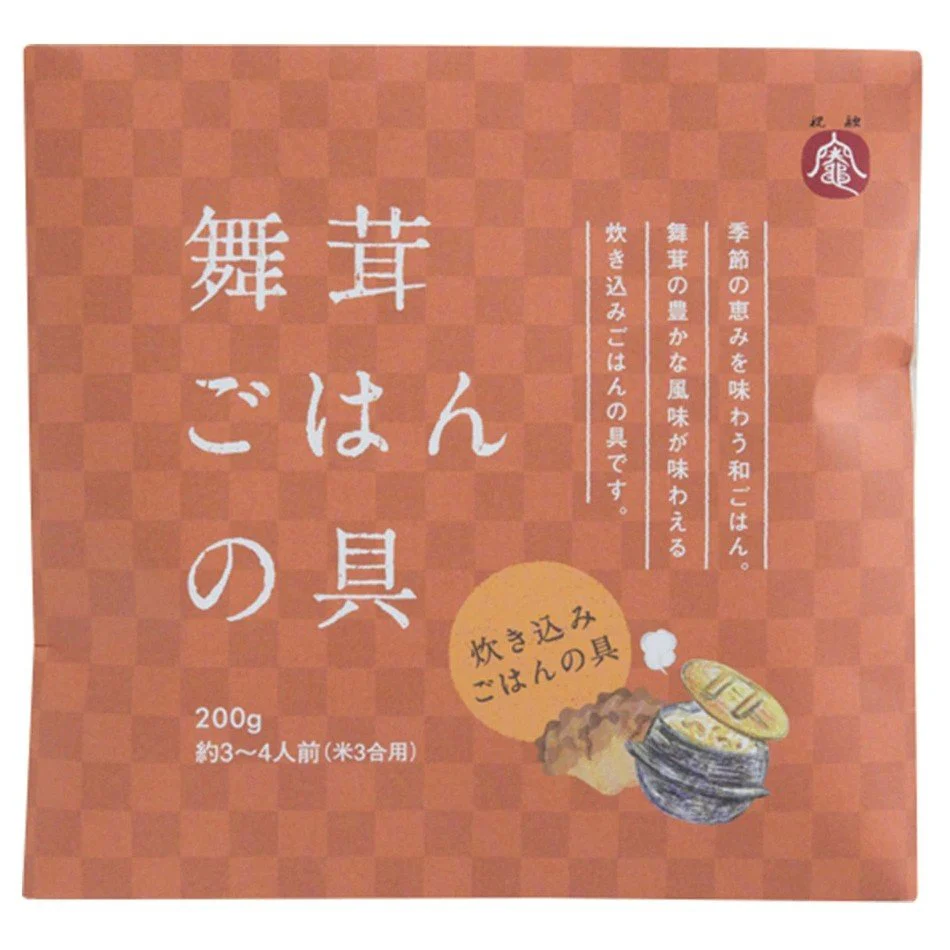 Gin No Mori Maitake Mushroom Takikomi Gohan Ingredients Packet 200g - Image 3