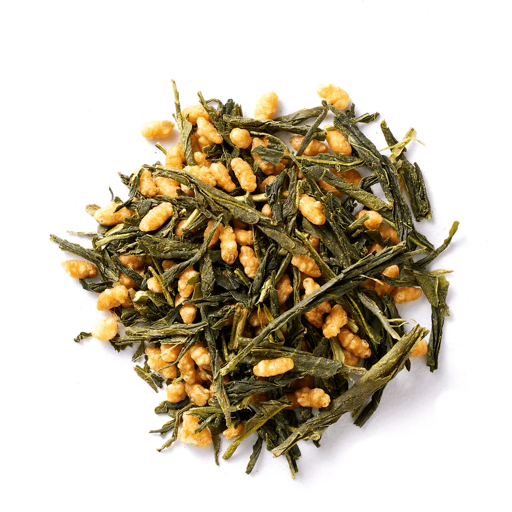 Harimaen Organic Genmaicha Loose Leaf Brown Rice Green Tea 150g - Image 2