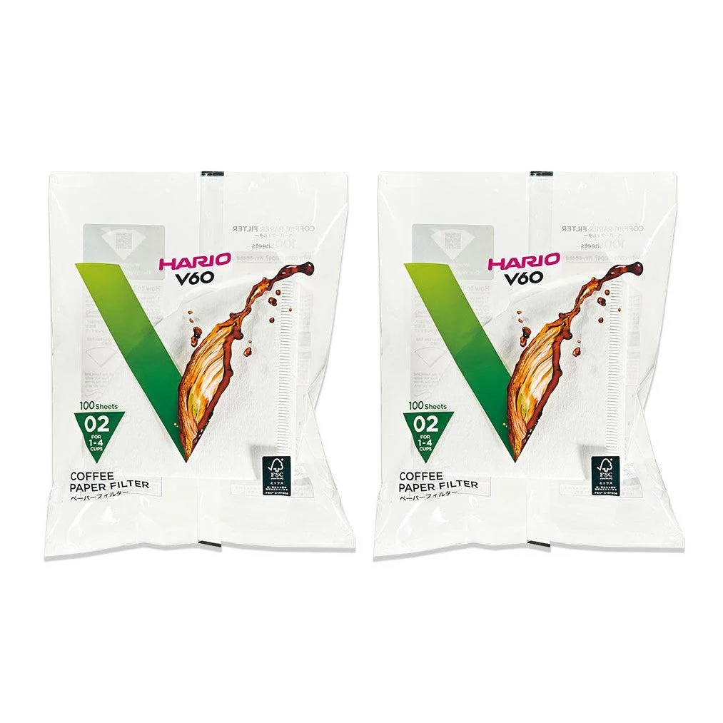 Hario V60 Coffee Filter Paper Size 02 White VCF-02-100W - Image 9