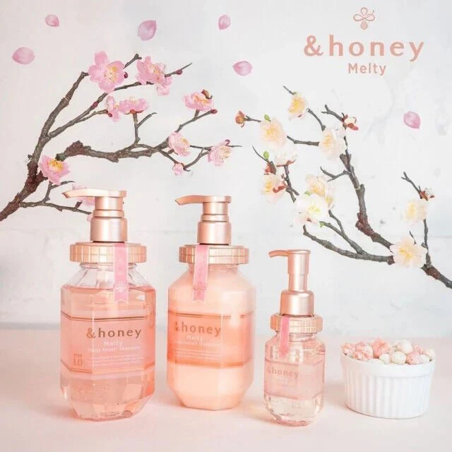 &honey Melty Moist Repair Shampoo 1.0 (Japanese Honey Shampoo) 440ml - Image 4