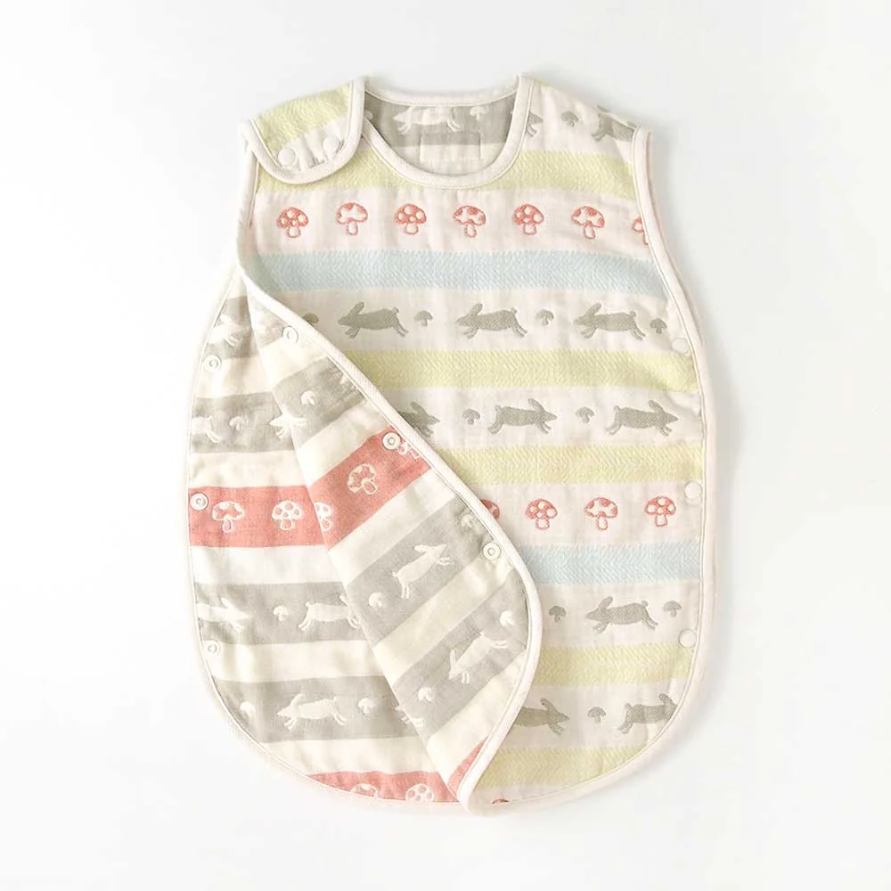 Hoppetta Cotton Blanket Sleeper for Baby - Lapin - Image 3
