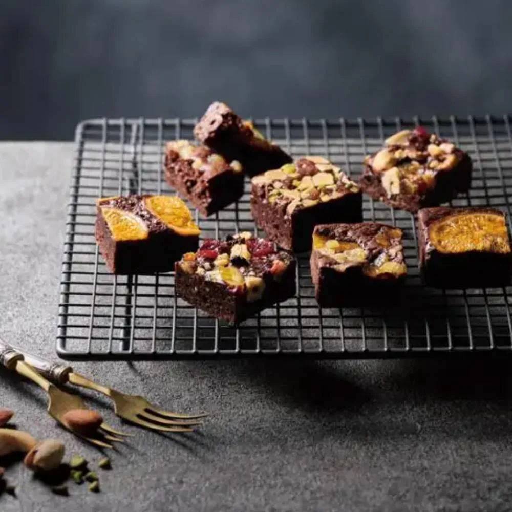 Hoshi Fruits Handmade Brownies With Nuts & Dried Fruits 6 Pieces - Image 3