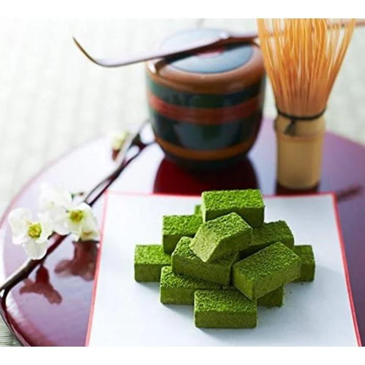 Itohkyuemon Matcha Green Tea Nama (Raw) Chocolate 16 Pieces - Image 4