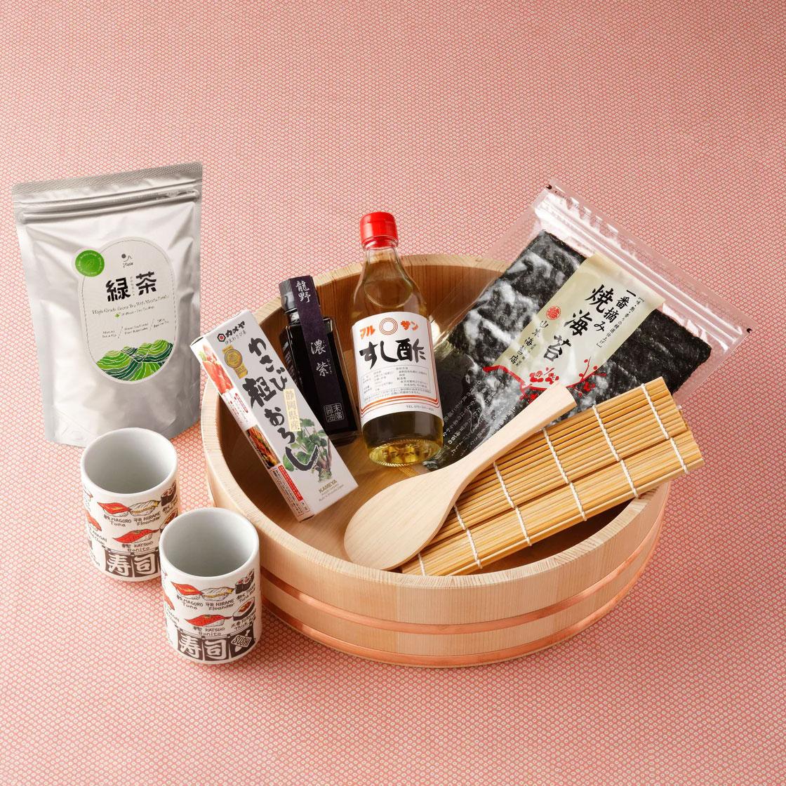 J Taste Authentic Sushi Making Kit & Sushi Ingredients 10 Pieces - Image 3