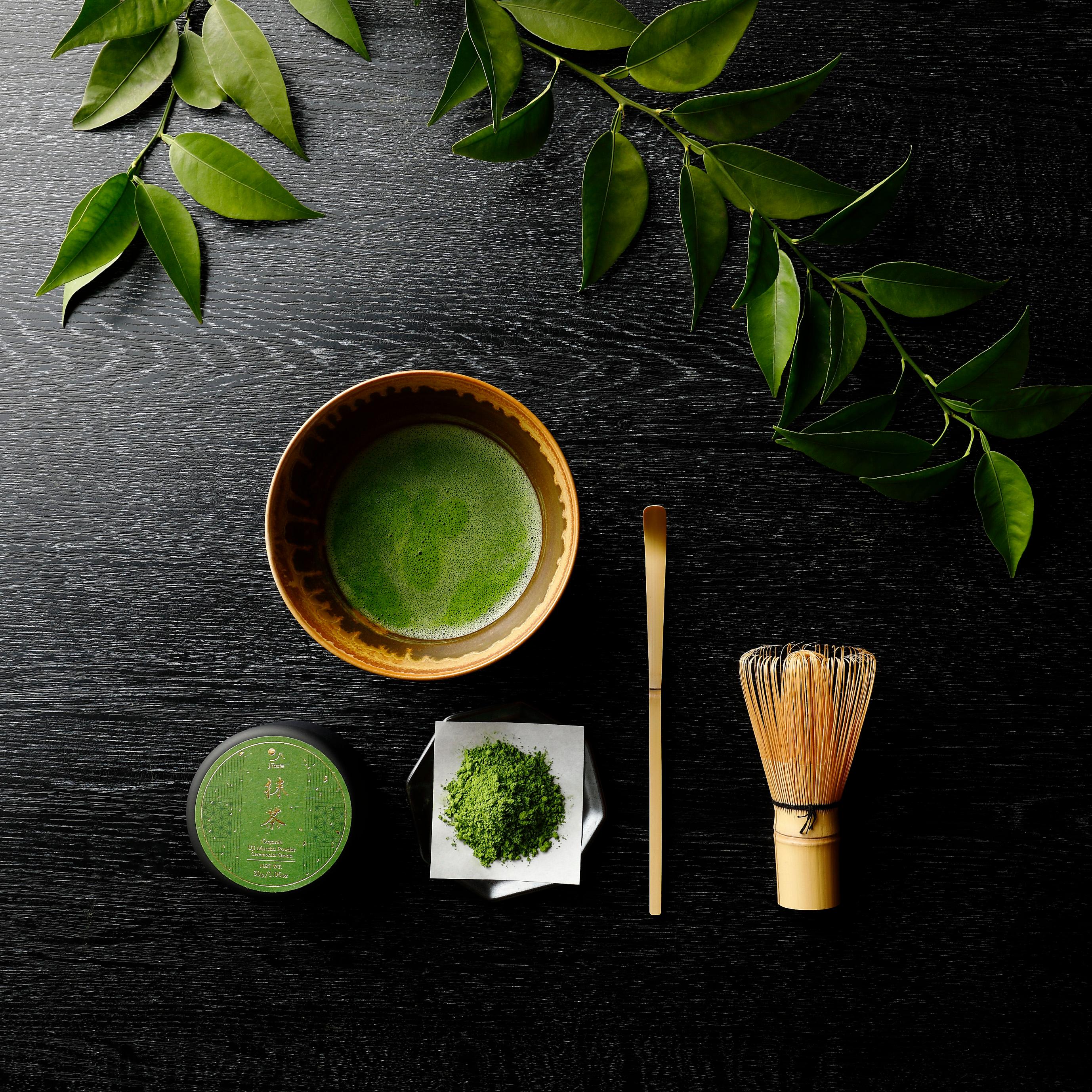 J Taste Ceremonial Grade Organic Uji Matcha Powder 30g - Image 6