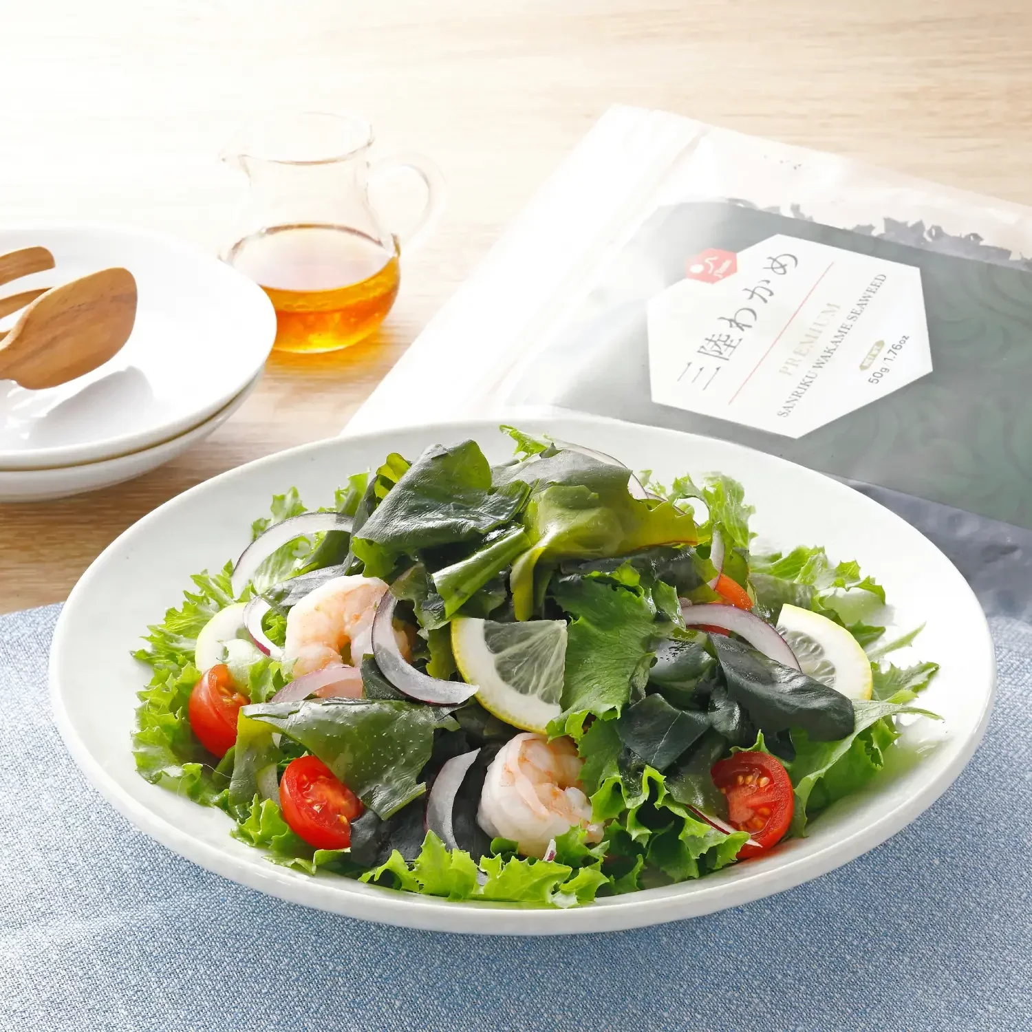 J Taste Sanriku Wakame Dried Japanese Wakame Seaweed 50g - Image 3