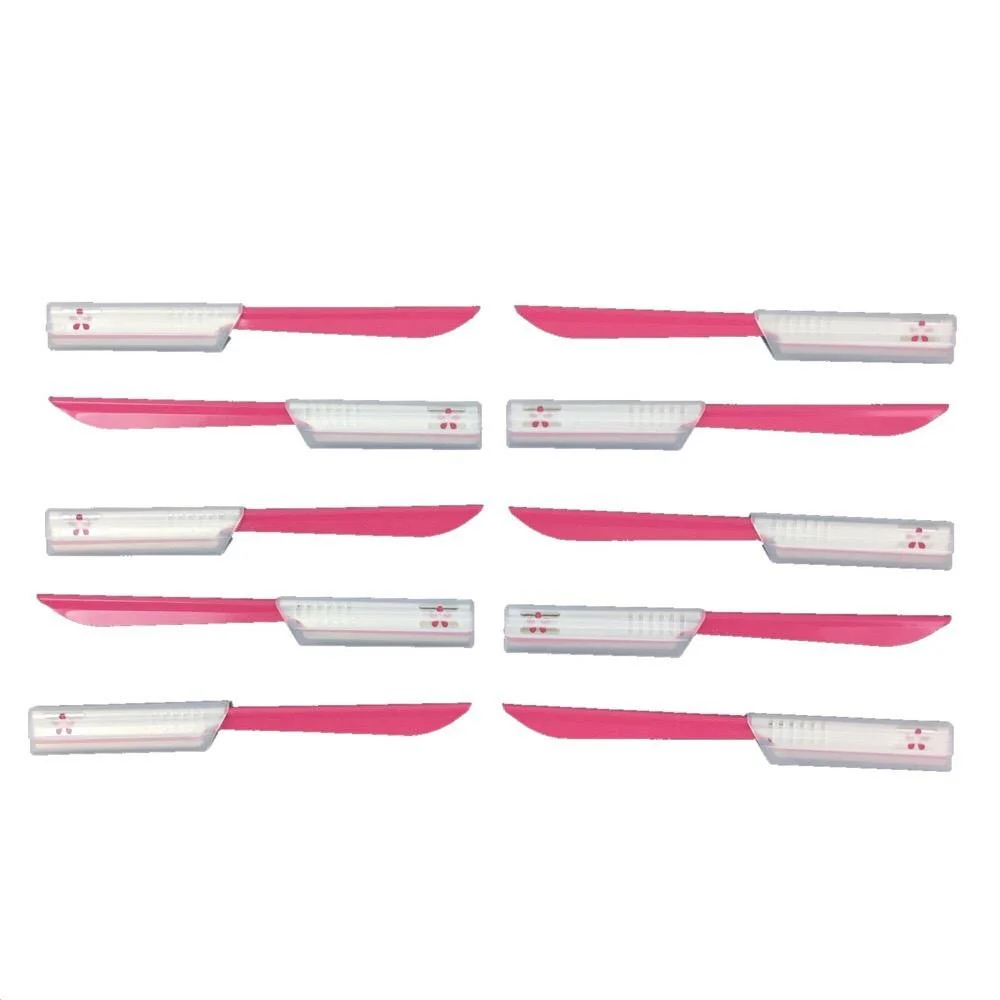 KAI Beauty-M Razor for Face and Eyebrows 10 Razors - Image 3