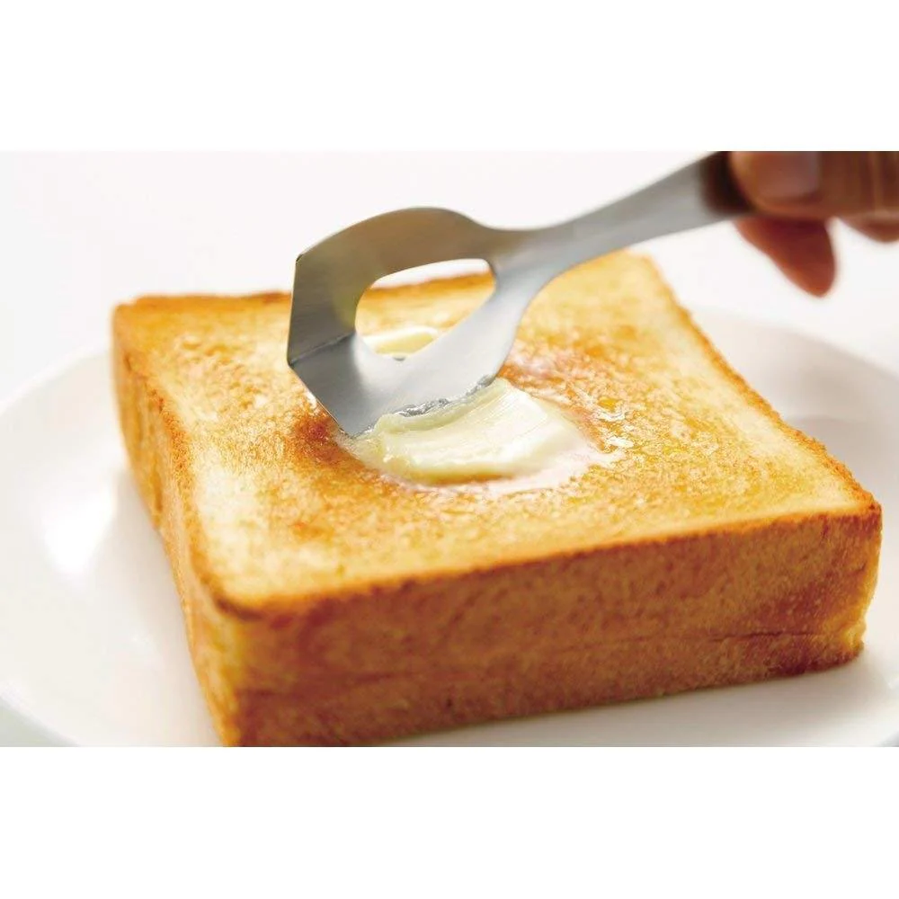 KAI Rectangular Cut Butter Knife Easy Portioning Butter Slicer FA5162 - Image 3