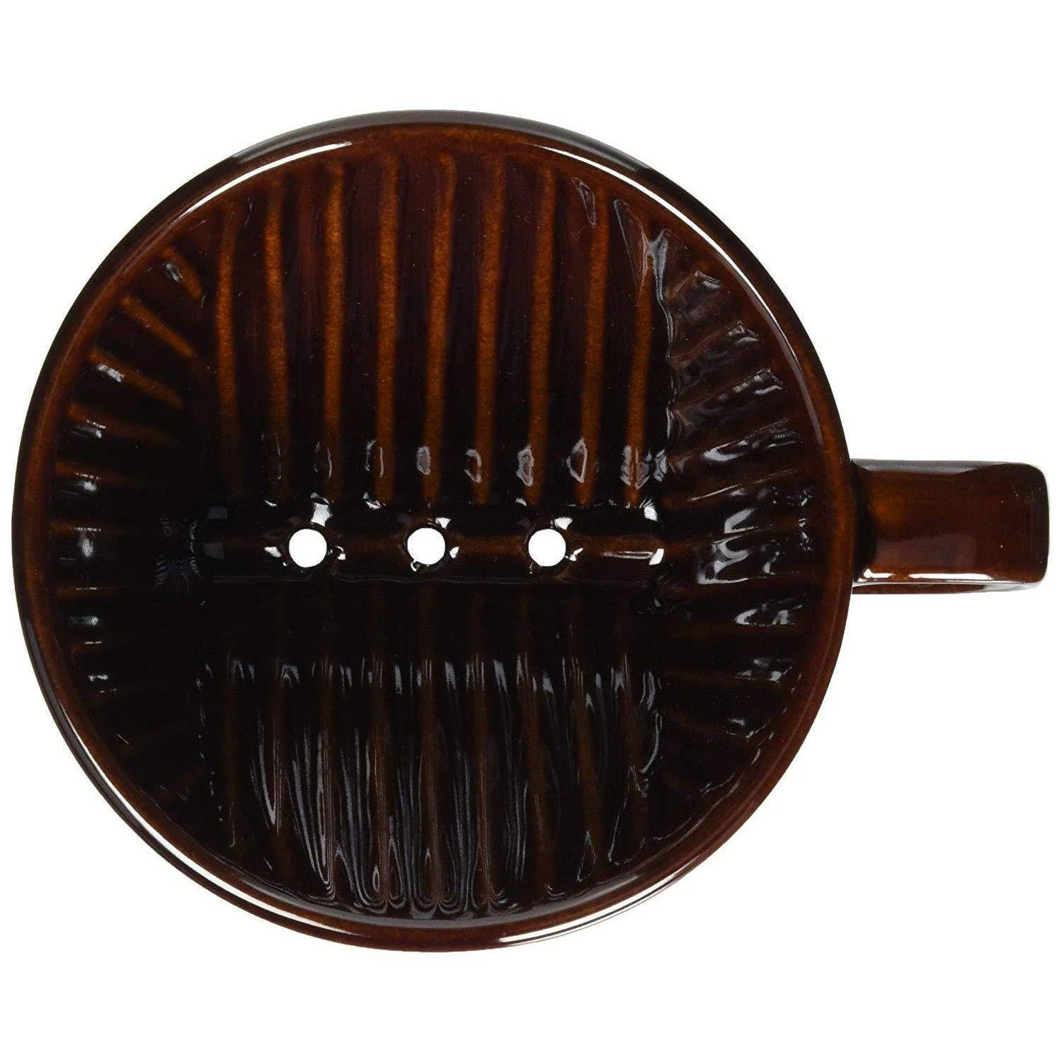 Kalita Ceramic Coffee Dripper 101 Brown Pour-Over Coffee Filter - Image 2
