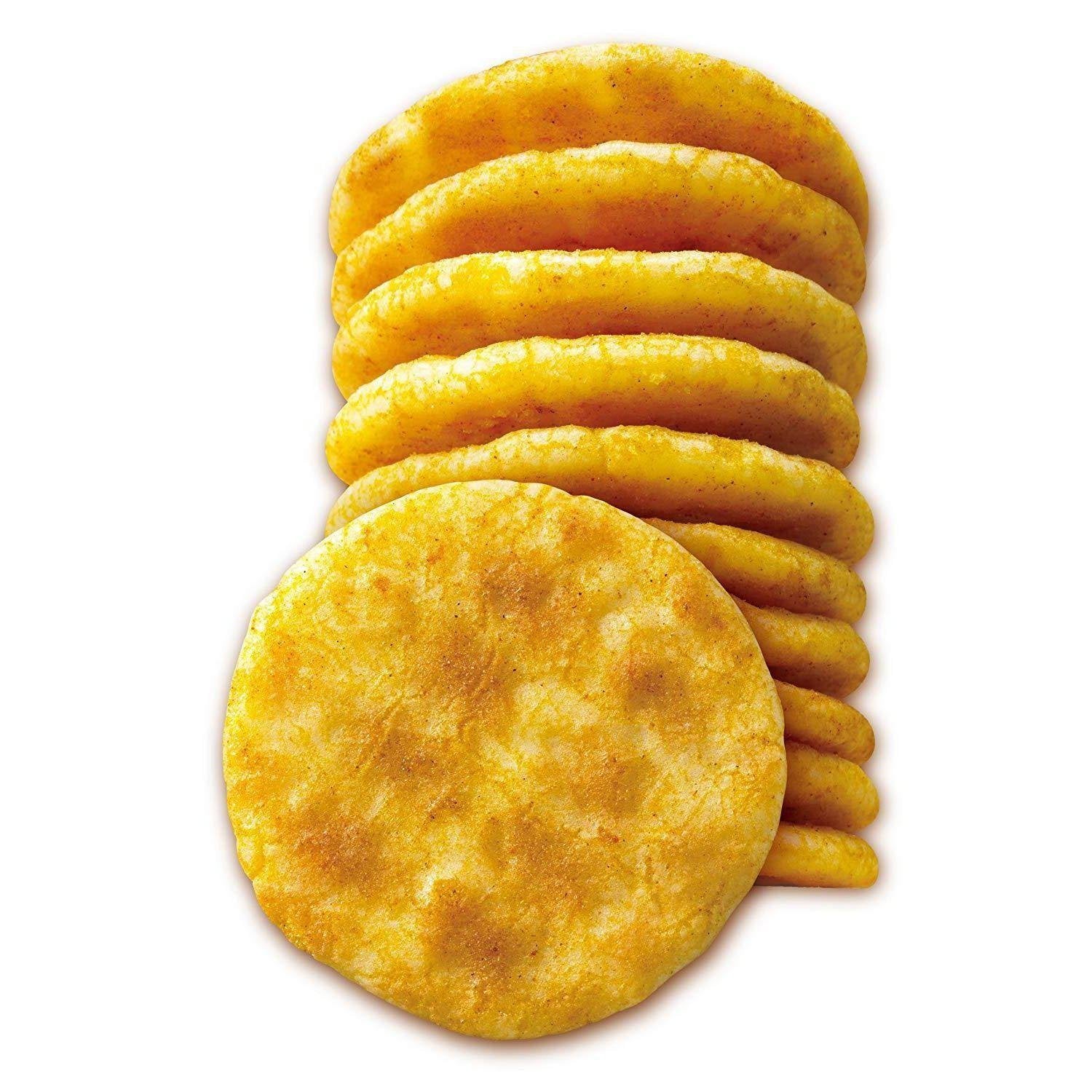 Kameda Karesen Curry Senbei Rice Crackers Savory Snack 15 Pieces - Image 2