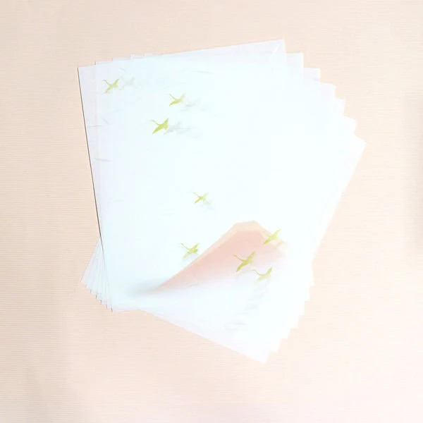 Kamiiso Kimono Beautiful Mount Fuji Kaishi Iyo Washi Paper & Case Set - Image 2