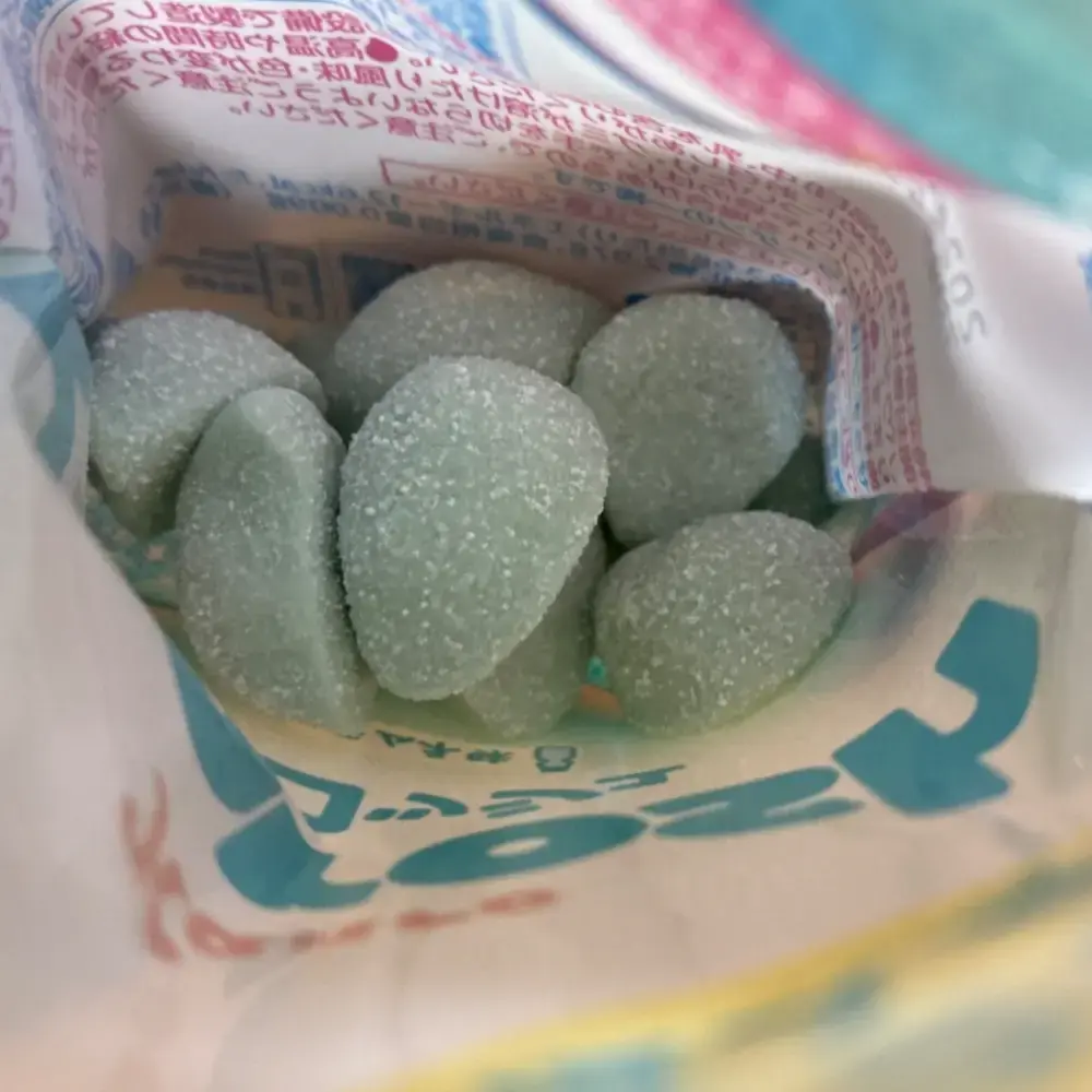 Kanro Marosh Ramune Soda Flavor Soft Chewy Gummy Candy 50g (Pack of 6) - Image 3