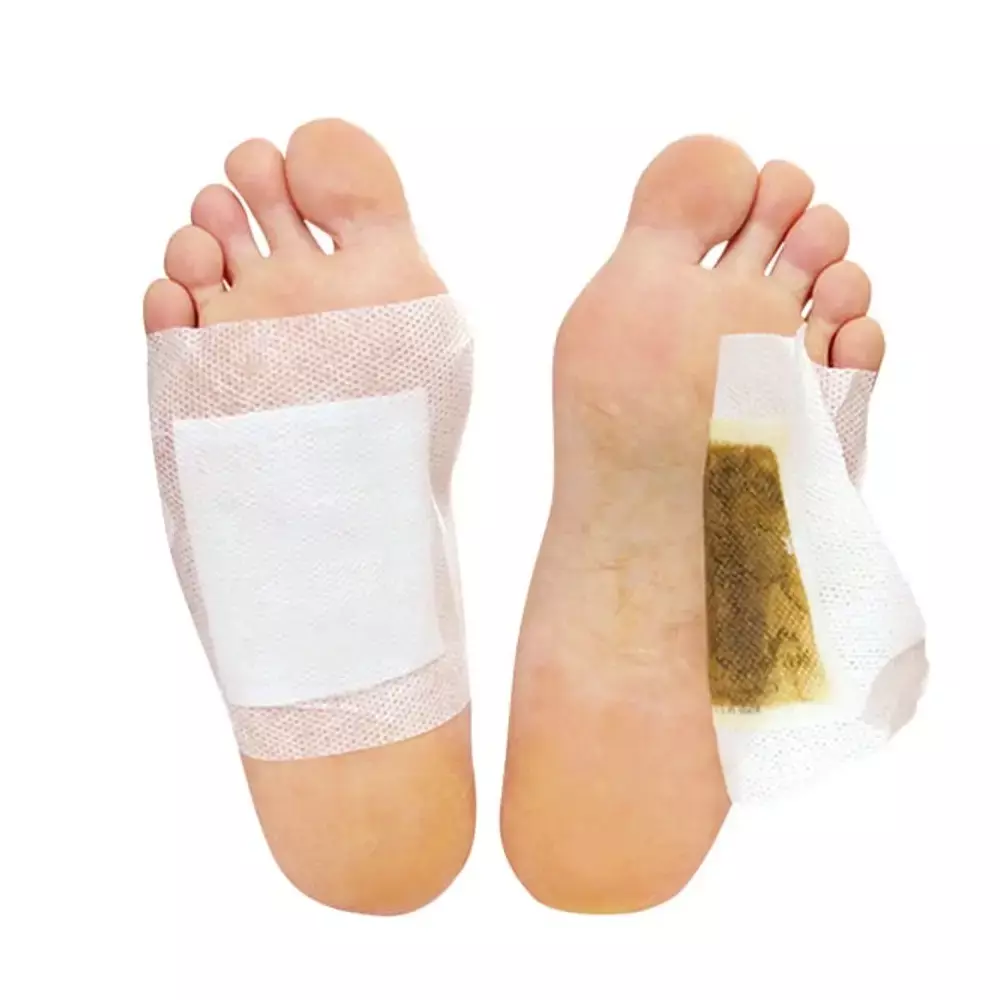 Kinomegumi Ashirira Foot Detox Sheet for Men 6 Sheets - Image 2