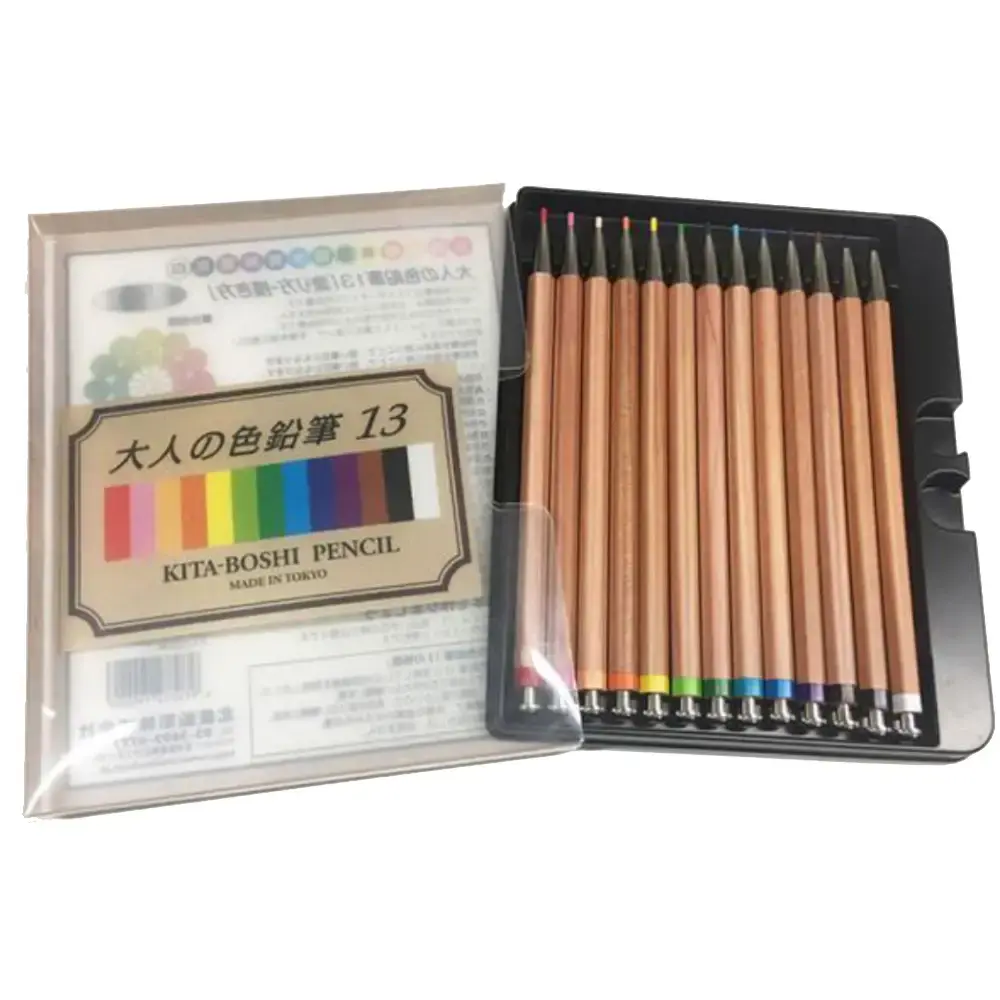 Kitaboshi Premium Mechanical Colored Pencils Set of 13 Colors - Image 3