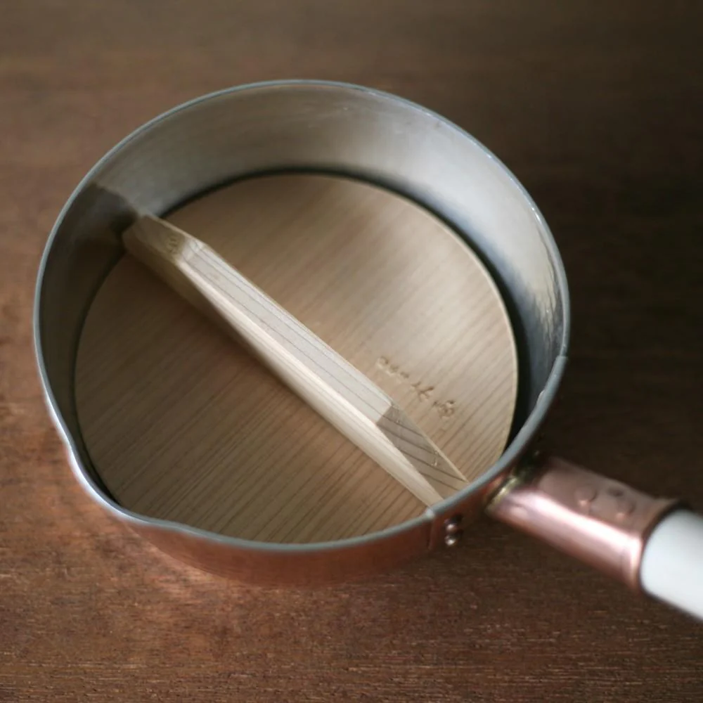 Kiya Otoshibuta Cooking Drop Lid Kiso Sawara Wood - Image 2