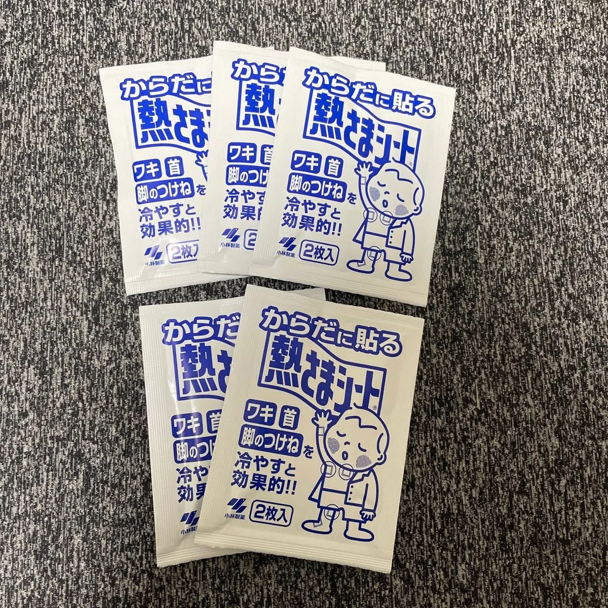Kobayashi Kool Fever Body Cooling Gel Patches for Kids 14 Pads - Image 4