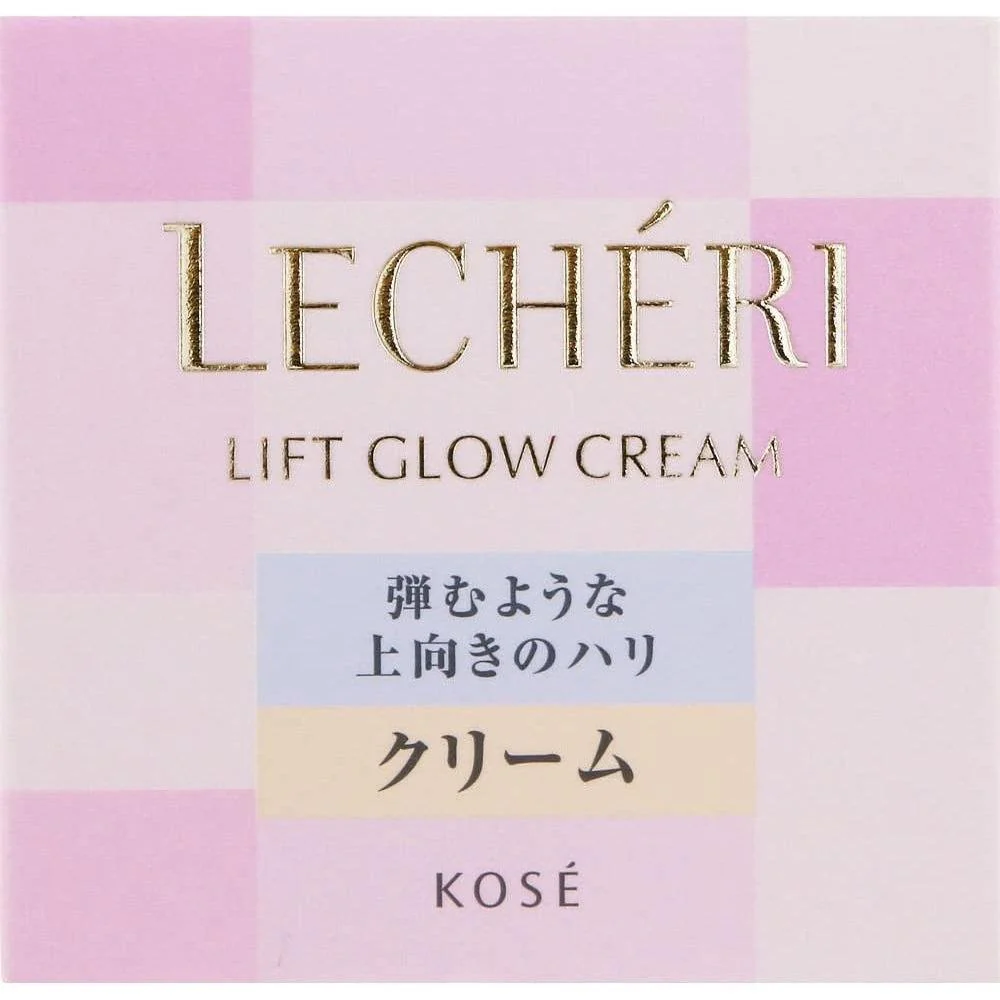 Kosé Lecheri Lift Glow Cream Face Lifting Skin Glowing Cream 40g - Image 3