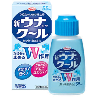 Kowa New Una Cool Anti-itch Lotion Insect Bite and Sting Soother 55ml - Image 2