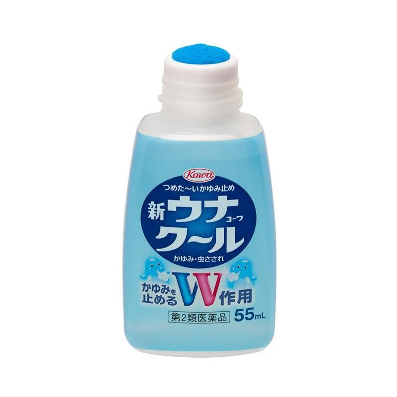 Kowa New Una Cool Anti-itch Lotion Insect Bite and Sting Soother 55ml - Image 3
