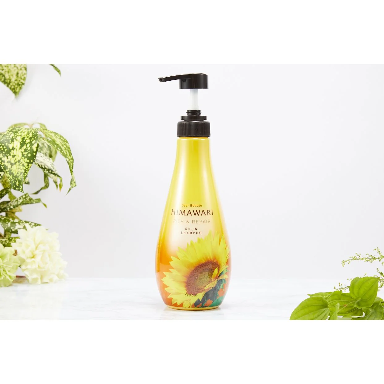 Kracie Himawari Dear Beauté Oil In Shampoo Rich & Repair 500ml - Image 2