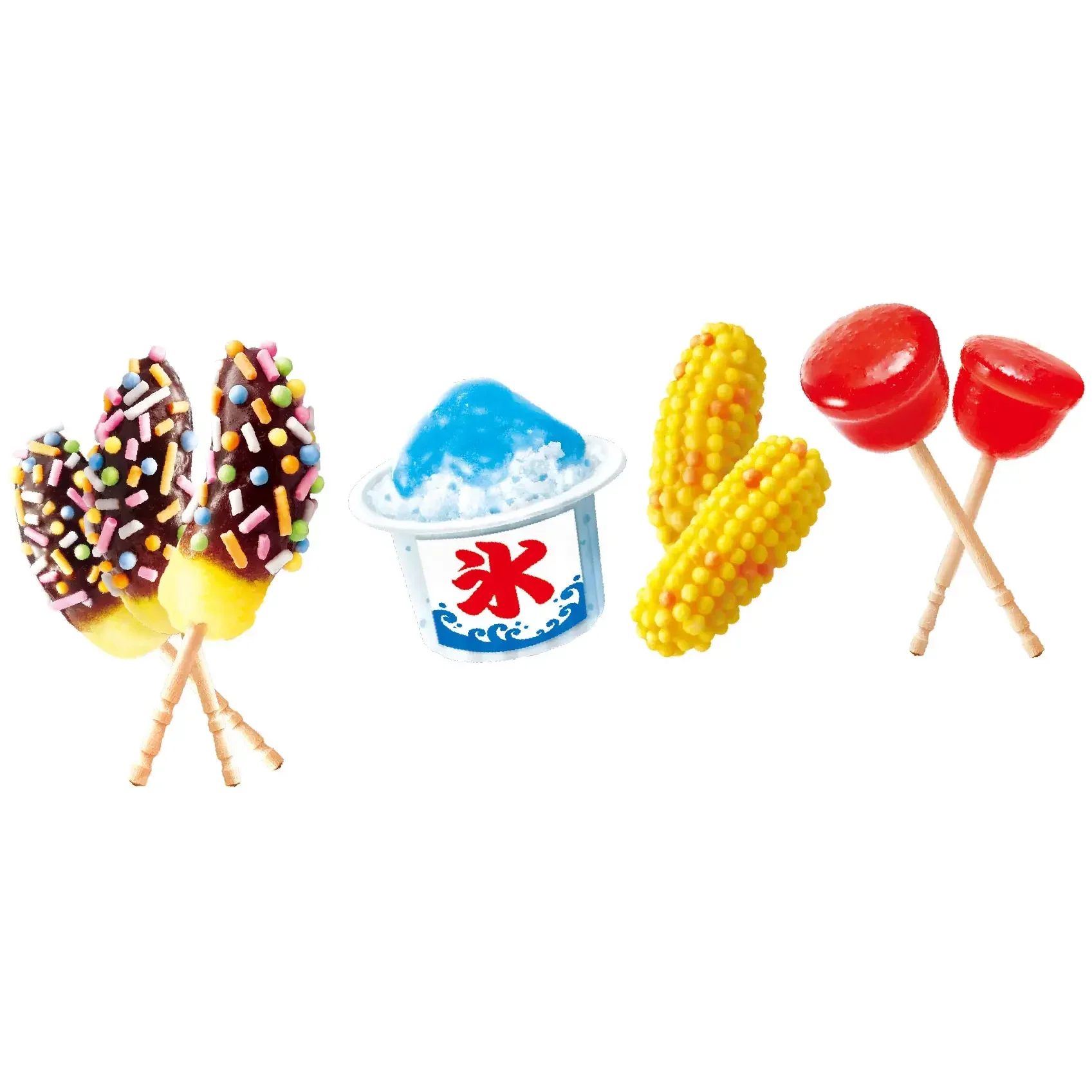 Kracie Popin Cookin Omatsuri Japanese Festival Food Making Kit for Kids 26g (Pack of 5) - Image 2