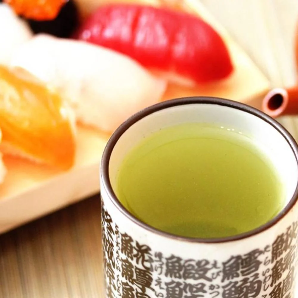 Kunitaro Sushiyasan Konacha Powdered Green Tea with Uji Matcha 20 Bags - Image 2