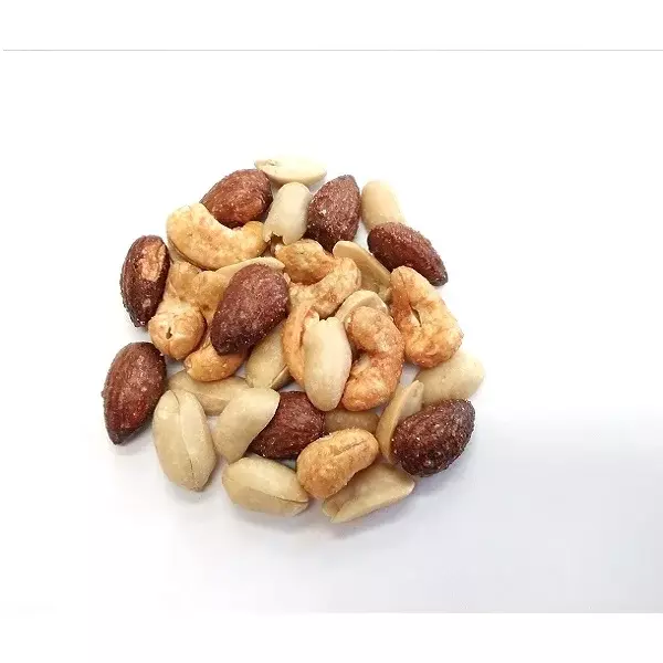 Kyoritsu Mixed Nuts Spicy Mentaiko Cod Roe & Yuzu Flavor 25g (Pack of 6) - Image 2
