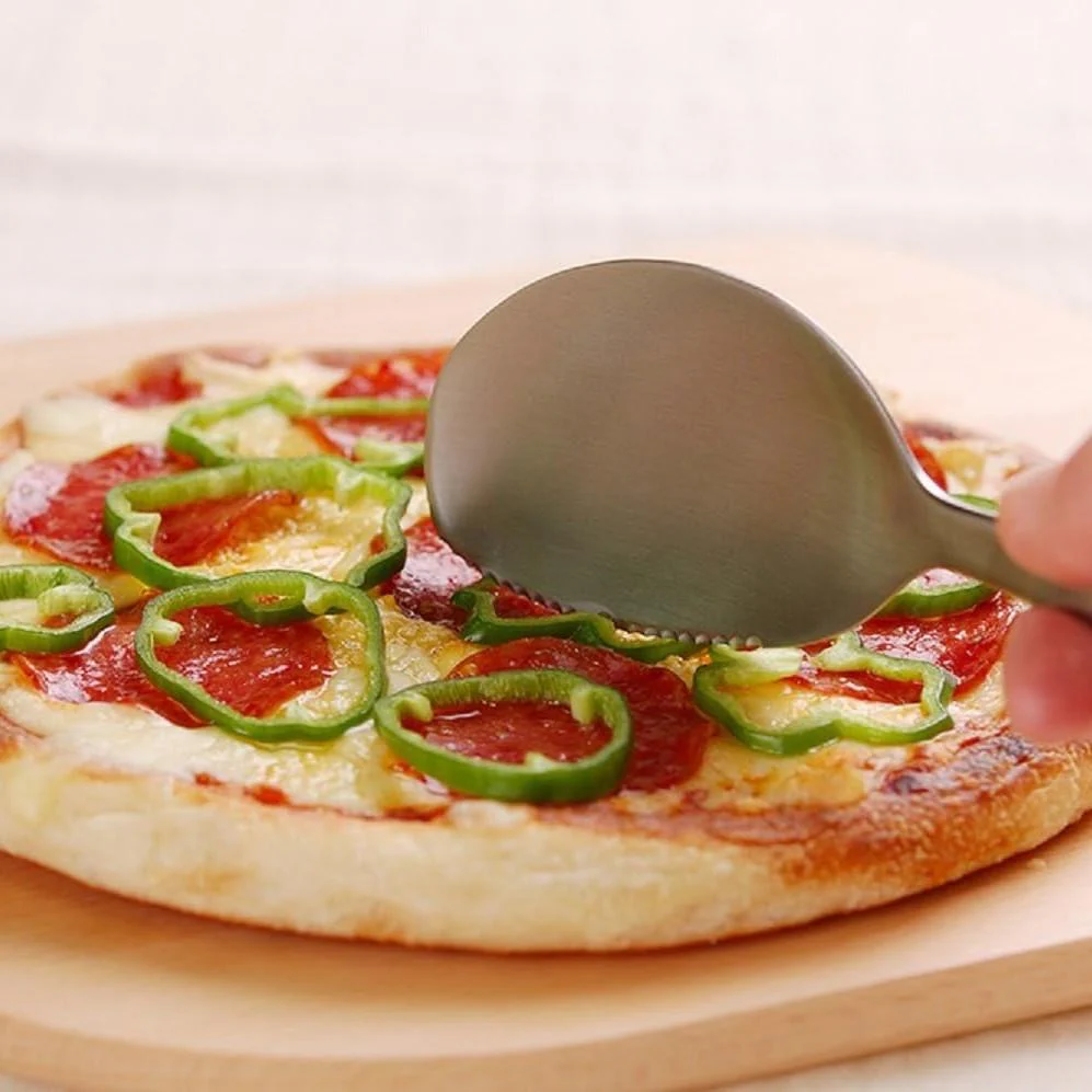 Leye Scooping Knife Serrated Edge Serving Spoon 210mm - Image 3