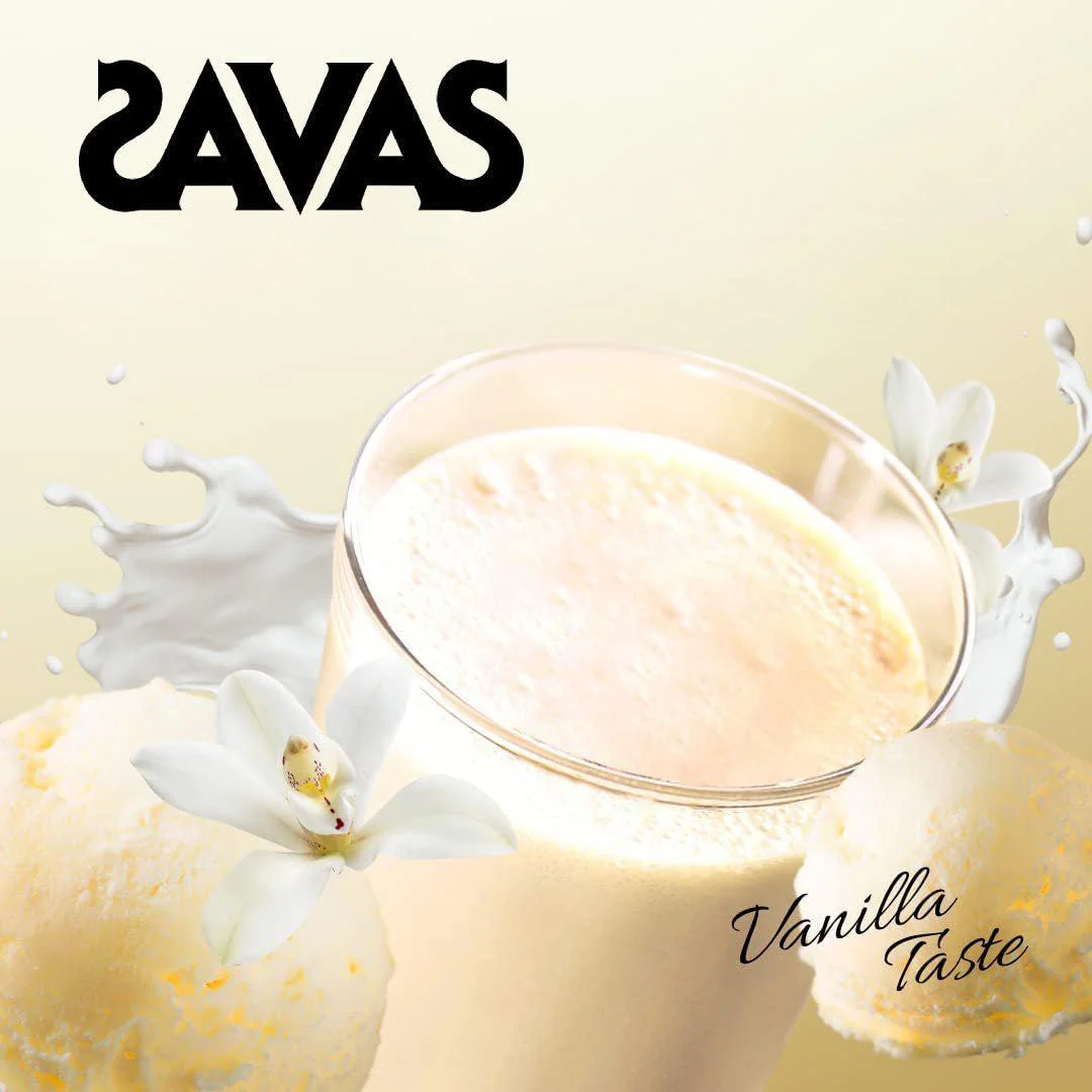 Meiji Savas Muscle Elite Acid Whey Protein Powder Vanilla Flavor 900g - Image 3