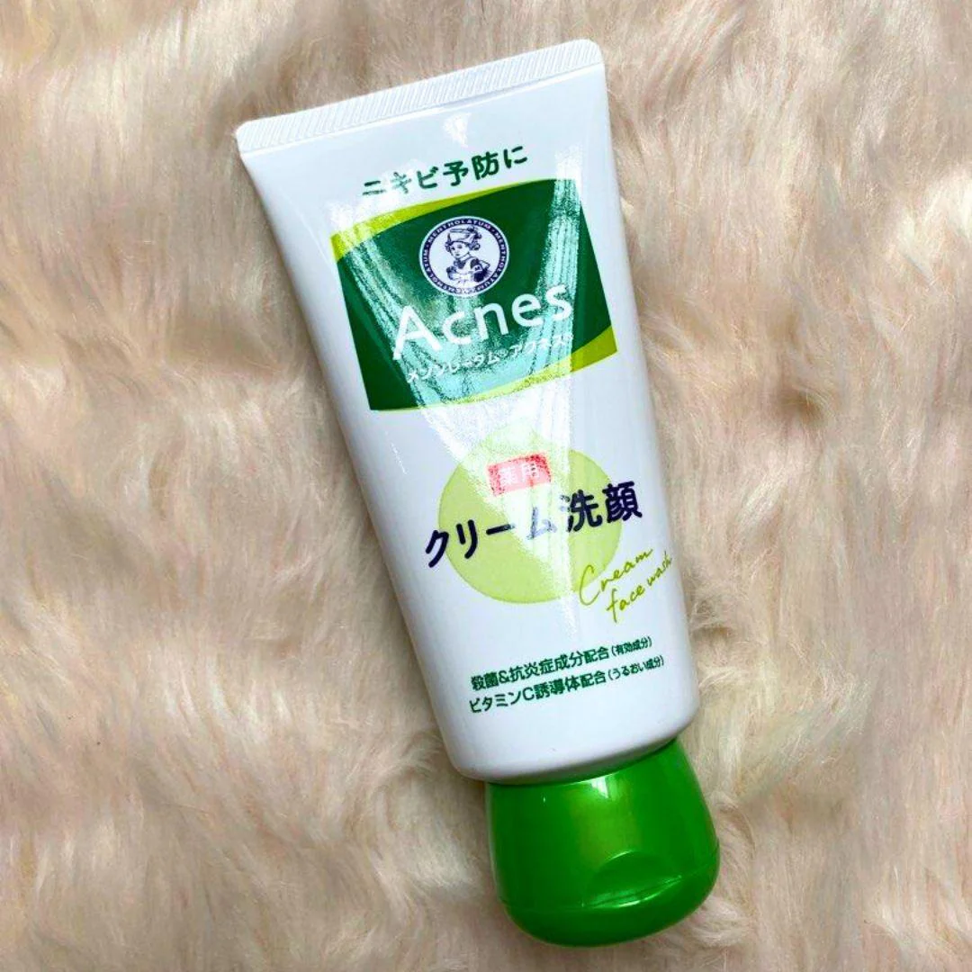 Mentholatum Acnes Cream Face Wash For Acne 130g - Image 2