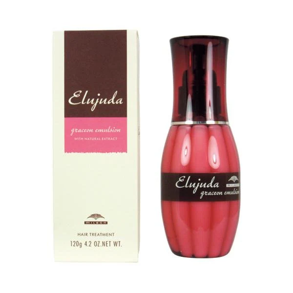 Milbon Elujuda Graceon Hair Emulsion Moisture & Heat Protection 120g - Image 4