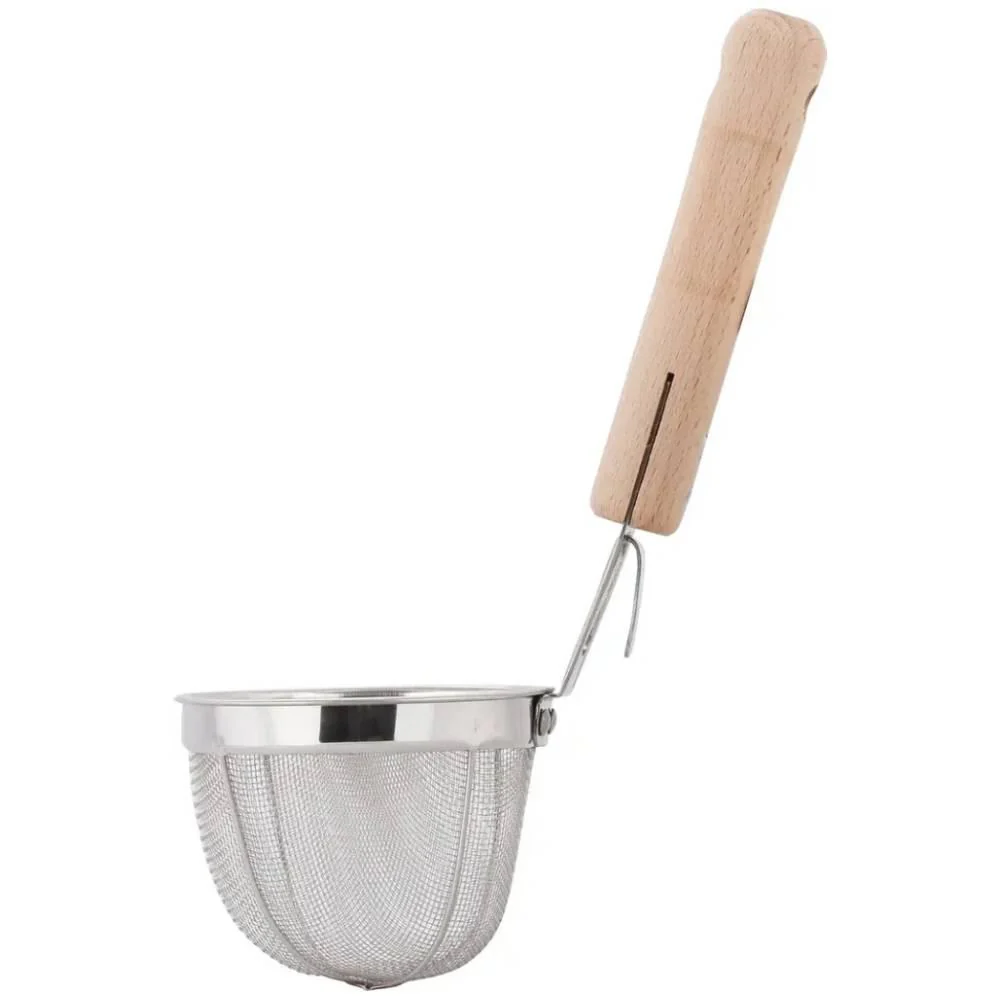 Minex Misokoshi Miso Strainer & Wooden Muddler Set For Miso Soup - Image 3