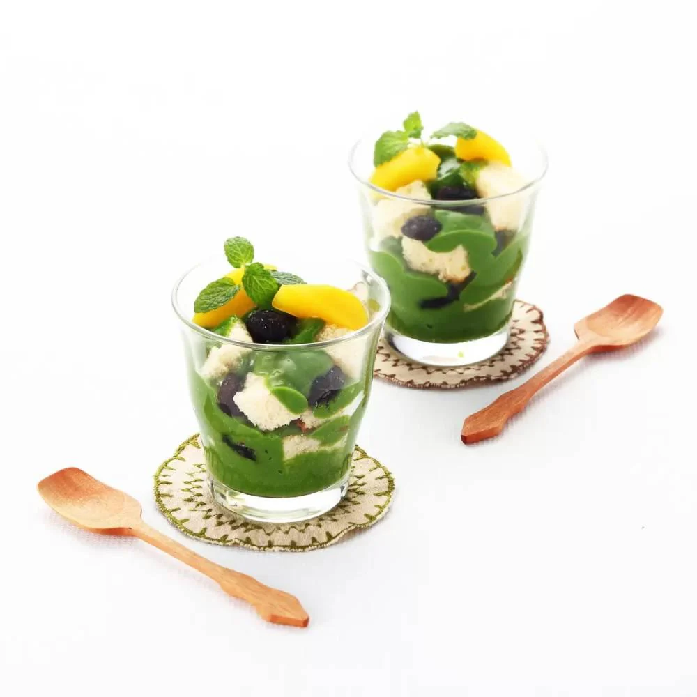 Morihan Matcha Pudding Mix Professional Use 500g - Image 3